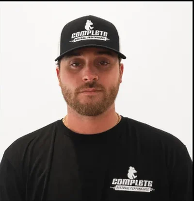 Frank Asaro in a Complete Baseball Performance cap and shirt